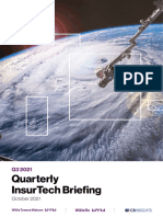Quarterly Insurtech Briefing: October 2021