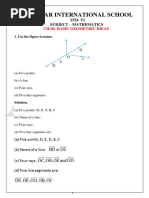 Mathematics - Class 6 CH - 4