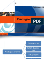 Pendugaan Interval-Statistika