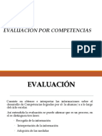 La Evaluación Por Competencias en La Educación Superior