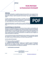 Le Financement Participatif