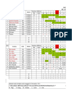 Jadwal Desember 2021