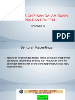 Isu Etika Signifikan Dalam Dunia Bisnis Dan Profesi