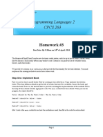 King Abdul Aziz University Programming Languages 2 Homework #3