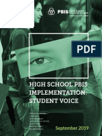 High School PBIS: Incorporating Student Voice