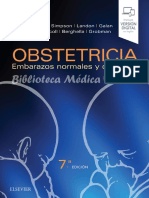 Obstetricia. Embarazos Normales y de Riesgo - Steven G. Gabbe, Jennifer R. Niebyl - 7° Ed. 2019