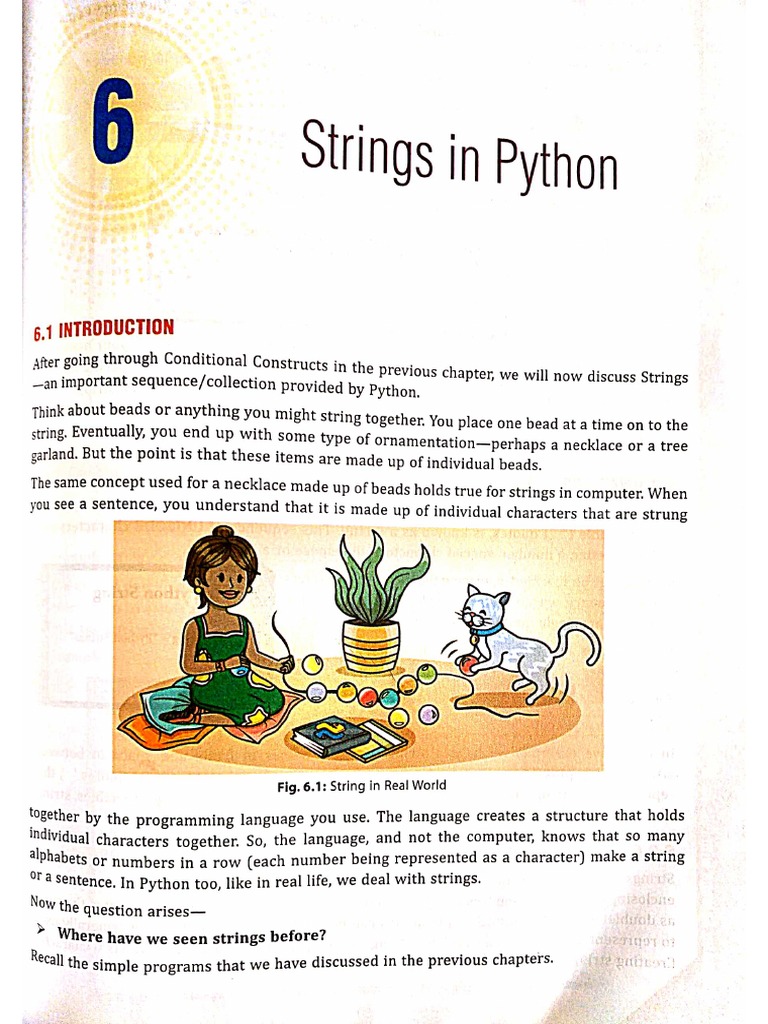 (Strings in Python) | PDF