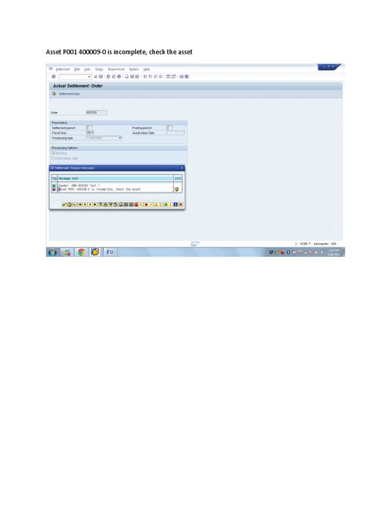 P001 Error Code: Asset Incomplete | PDF