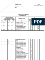 Planificare calendaristică- cls. a XII-a B, C