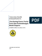 Workingpaper - Purchasing - Power - Parity - Teori - Dan Perkembangan - Model - Empiris - 2011