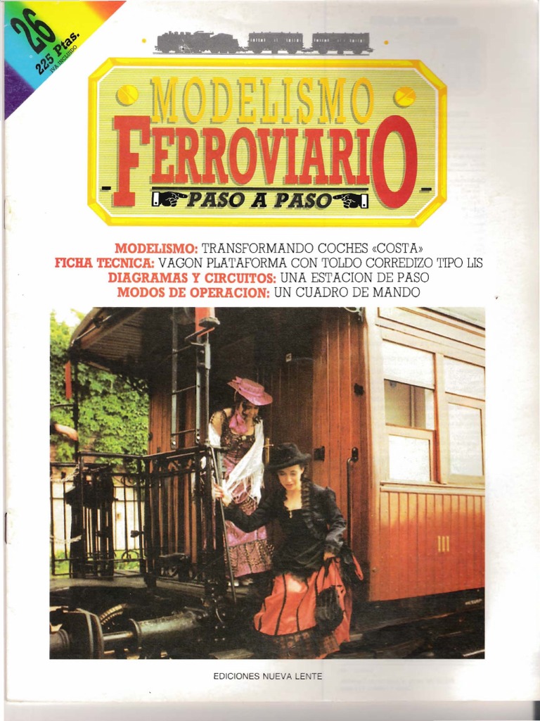 Modelismo Ferroviario Paso A 26 PDF | Transporte ferroviario