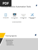 Ericsson Nro Automation Tools - Overview