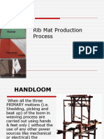 Rib Mat Production Process