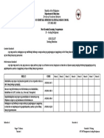 Checklist of MELC in AP 10 - q3