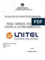 Missão, Concorrência e Visão Da Unitel