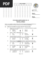 SSC II English Solution of Model Question Paper