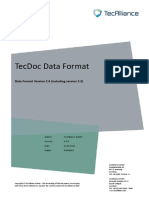 TecDoc-Data-Format Version 2.6 EN 2.0.8