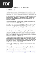 Formal Report Writing Structure Guide | PDF