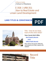 8 - Land Titles & Conveyancing P2