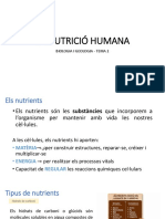 t2. La Nutricio Humana