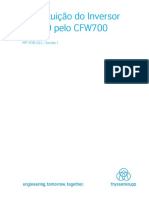 SUBSTITUIÇÃO DO INVERSOR CFW09 PELO CFW700