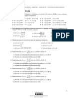 Problemas Funciones de Varias Variabes