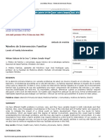 Acta Médica Peruana - Niveles de Intervención Familiar