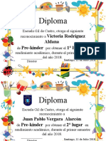 Diploma Prekinder