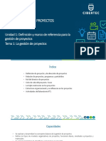 Gestión de proyectos: Ciclo de vida y triple restricción