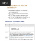 Installing and Configuring SQL Server 2008 Reporting Services