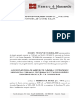 Ação de nulidade de cláusulas contratuais e cobranças indevidas de operadora de telefonia