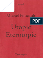 Utopie. Eterotopie by Michel Foucault