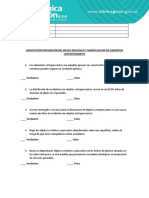 Preguntas de F o V para Riesgo Biologico