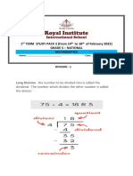 Maths Study Pack 3 Length