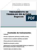 TREINAMENTO DE TRABALHO EM ALTURA-Engecom