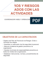 Peligros y Riesgos Asociados Con Las Actividades