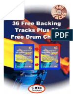 36 Free Backing Tracks + 36 Free Charts Sample