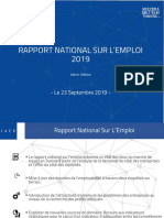 Présentation Rapport Emploi