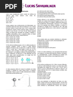 Lista 1 - Processos de Eletrização