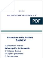 Declaratoria de Edificación