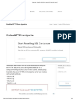Enable HTTPS On Apache (Step by Step)