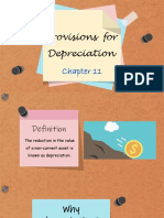 Provisions for Depreciation: Key Concepts and Accounting Entries