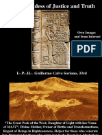 Maat Goddess of Justice and Truth - I. . P. . H. . Guillermo Calvo Soriano, 33rd.