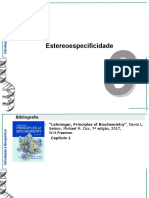 Introdução Bioquímica Estereoespecificidade