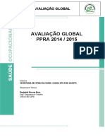 AVALIAÇÃO GLOBAL PPRA - PDF