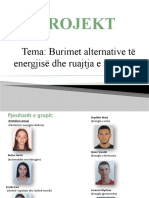 Burimet Alternative Te Energjise