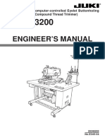 Engineer'S Manual: Direct-Drive Computer-Controlled Eyelet Buttonholing Machine (With Compound Thread Trimmer)