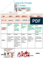 Planificador Semana 36 - Del 13 Al 17 de Diciembre 2021