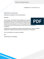 Carta Compromiso Curso