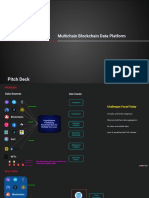 Multichain Blockchain Data Platform: Pitch Deck